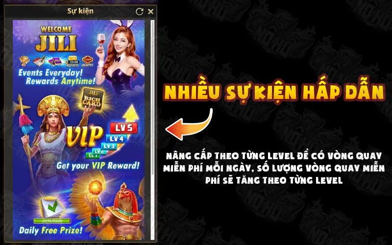 Nhiều sự kiện hấp dẫn