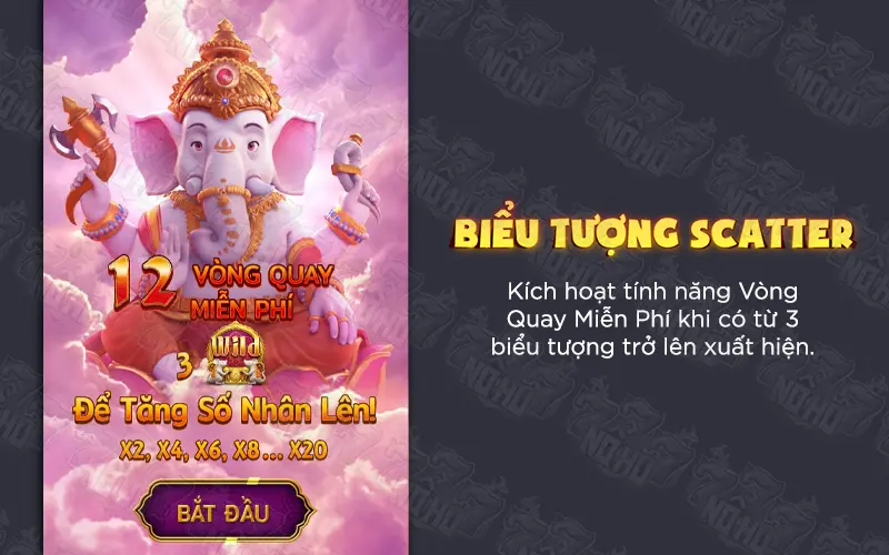 Biểu tượng scatter Ganesha Gold